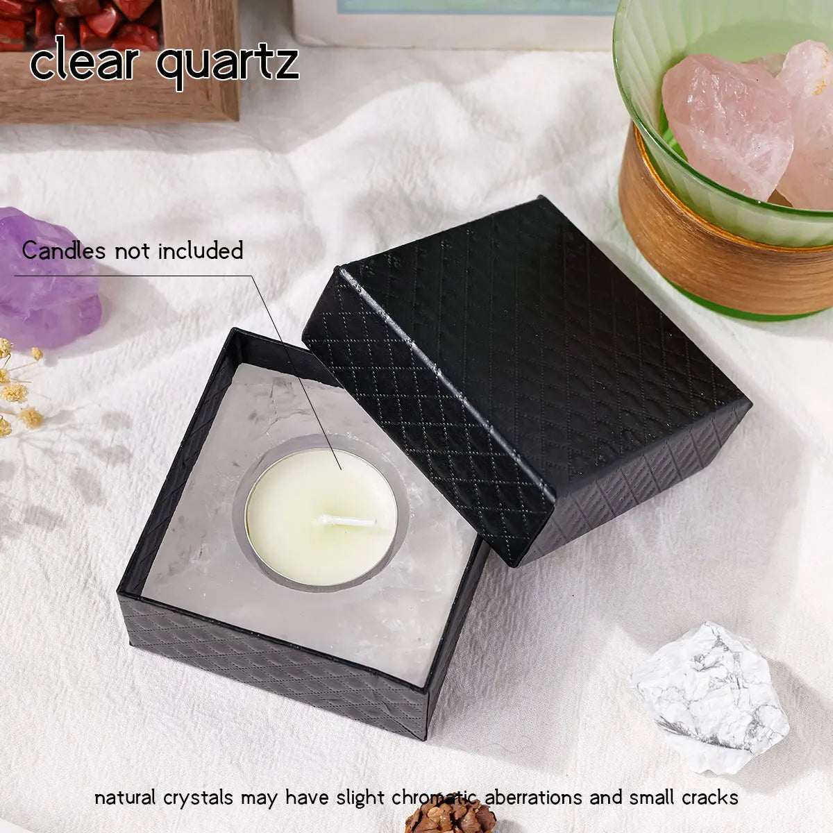 Candle Clear Quartz