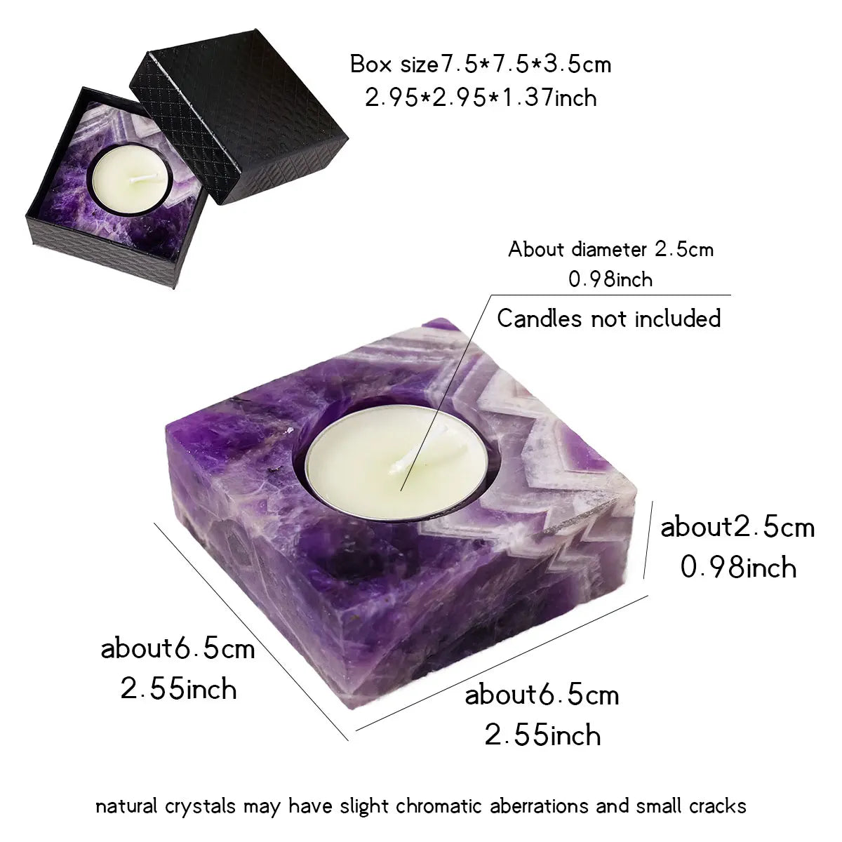 Candle Clear Quartz