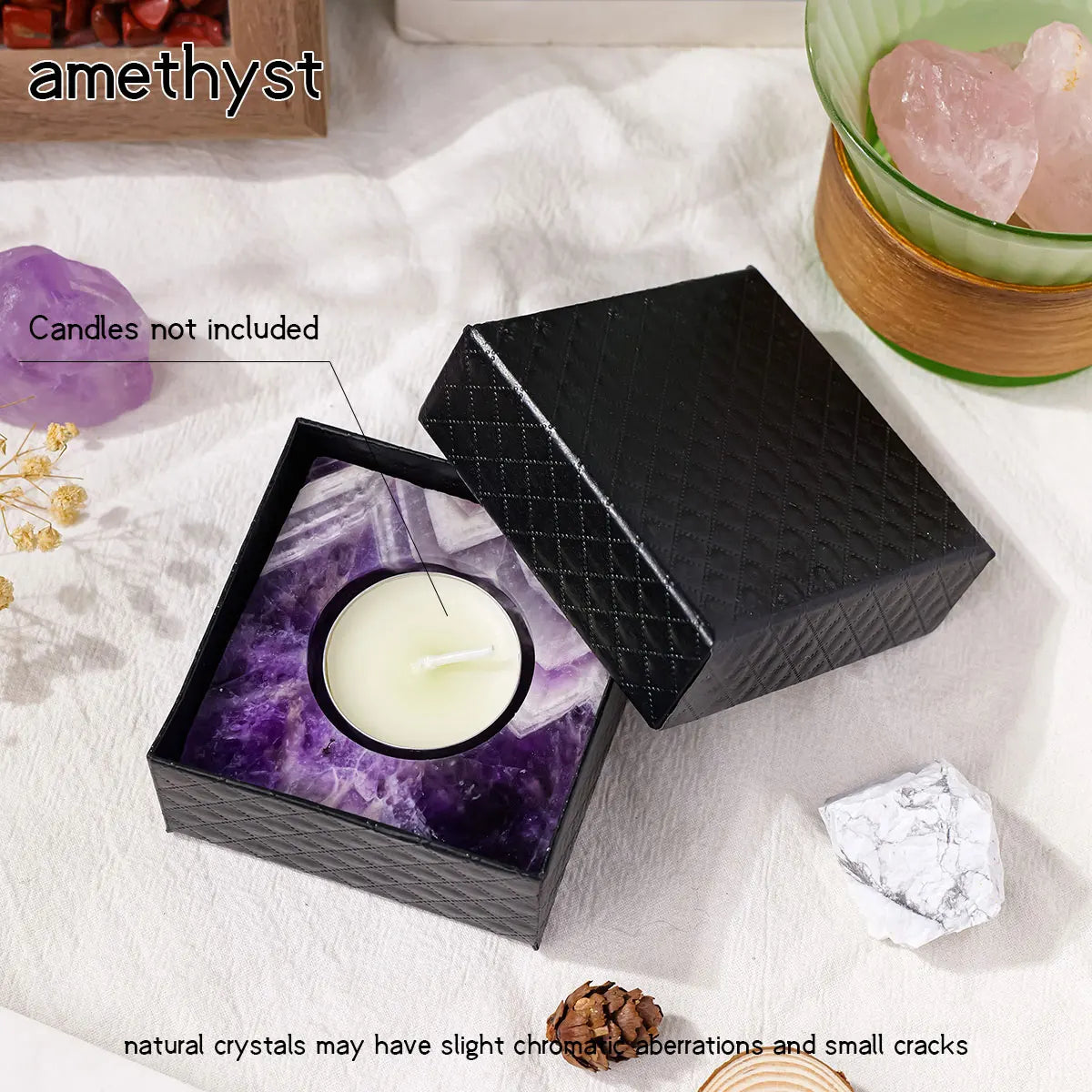 Candle Clear Quartz